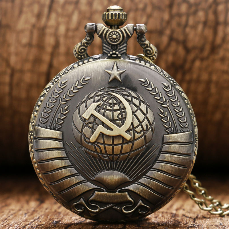 Embroidery Legacy - Reloj de bolsillo de cuarzo estilo