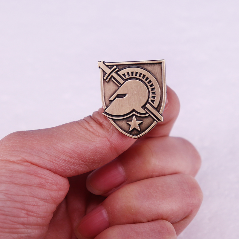 Embroidery Legacy - Insignia metálica del ejército Black Knights,