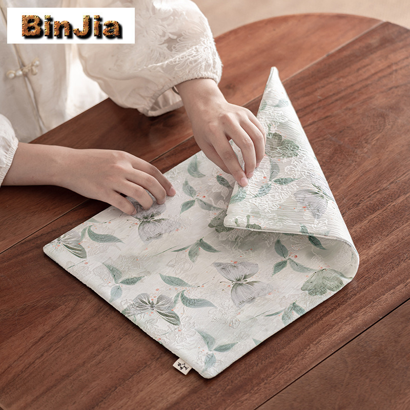 Embroidery Service - Manteles de mesa de té de