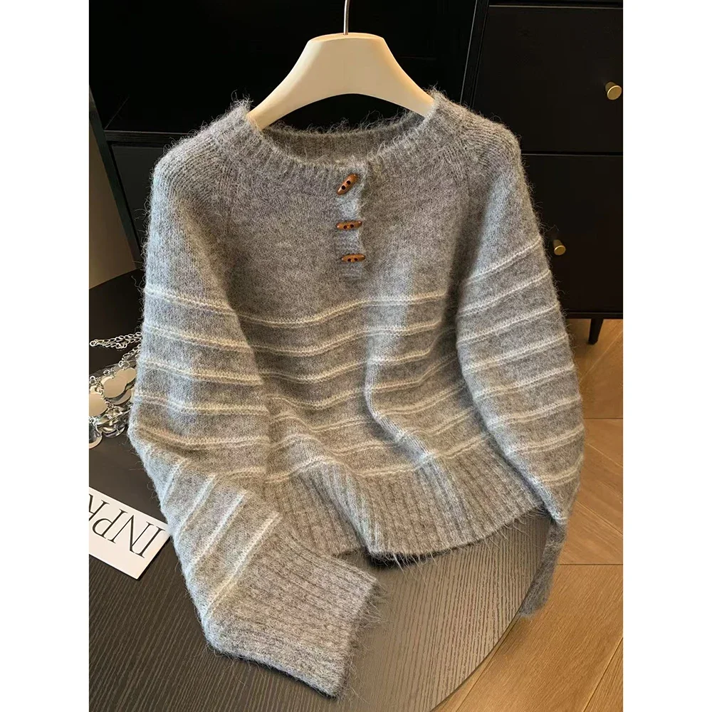 Embroidery Knit - Suéter de Lana y Cachemira a