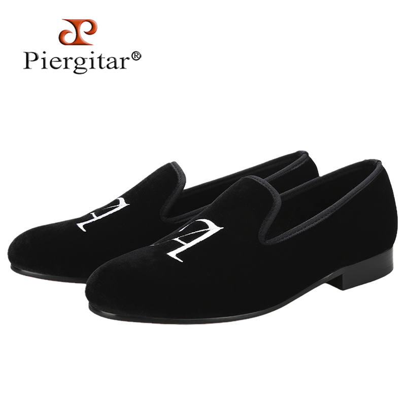 Embroidery Initials - Piergitar-mocasines bordados con iniciales personalizadas para