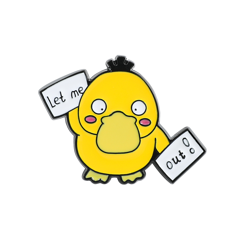 Embroidery Wallpaper - 1 pieza ​ Broche de patito