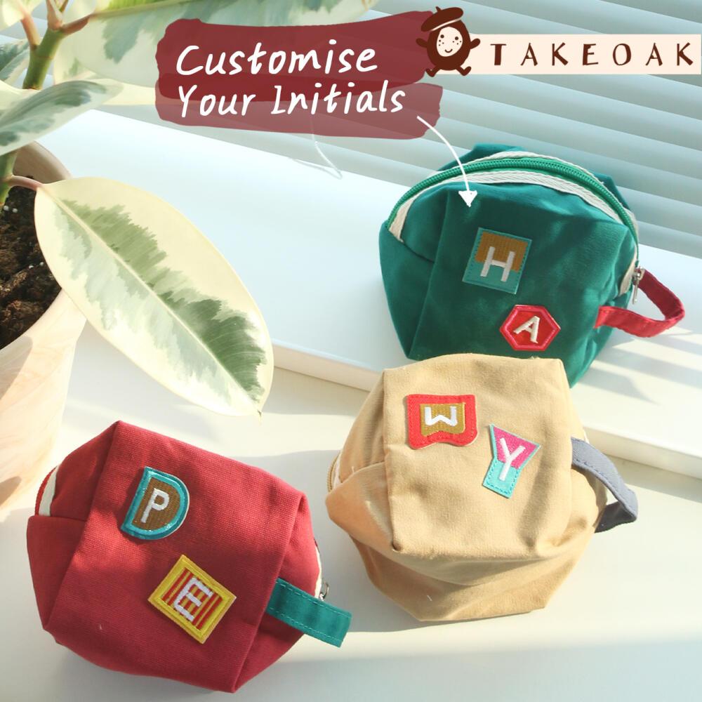 Embroidery Initials - Bolsa de Lona Personalizada con Bordado