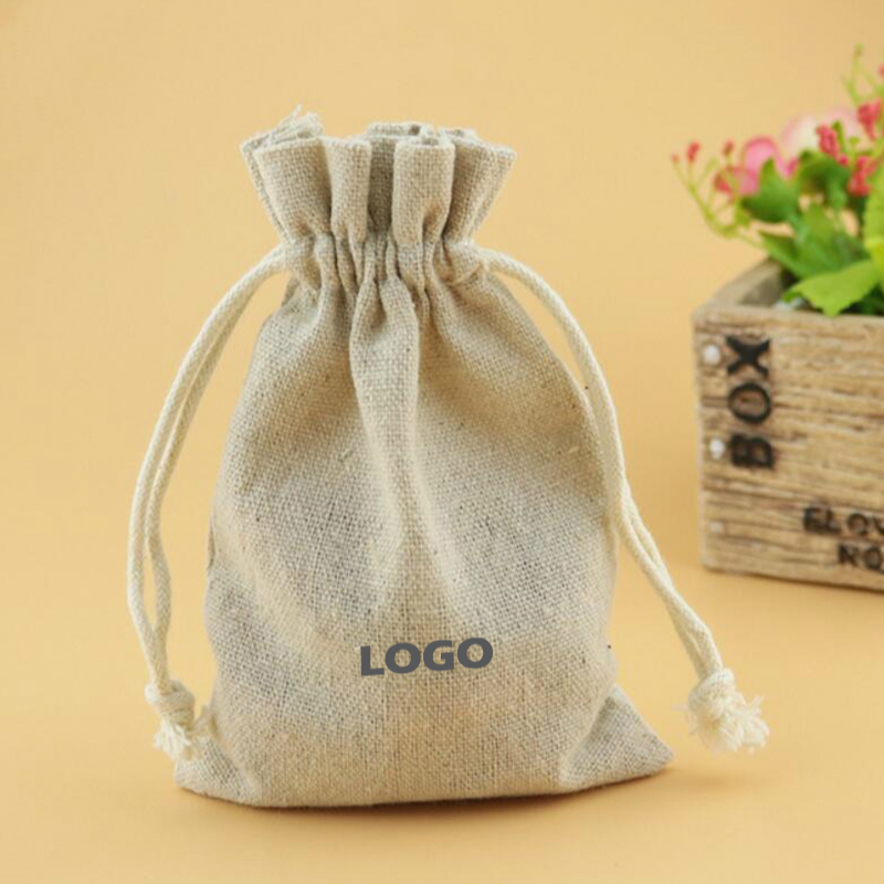 Linen Fabric Natural - 50 Uds. Bolsas de lino con