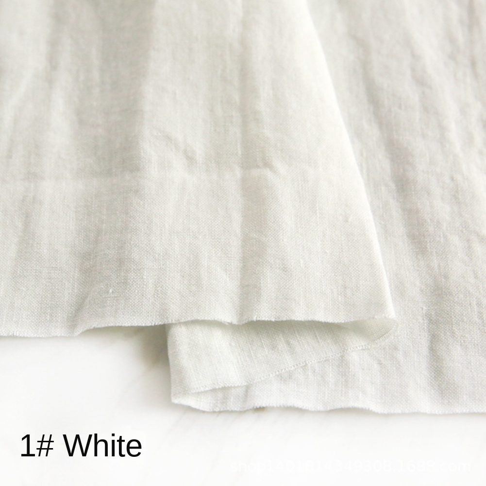 Linen Fabric Natural - Tela de Lino 100% Puro, Fibras