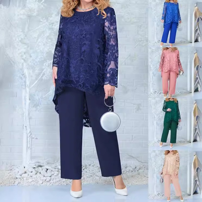 Embroidery Abaya - Vestido de Noche para Mujer, Pantalones