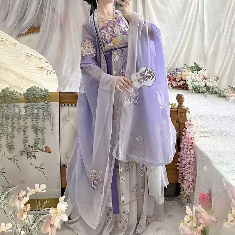 Vestido Hanfu para mujer, bord - Embroidery Abaya reseña y precio