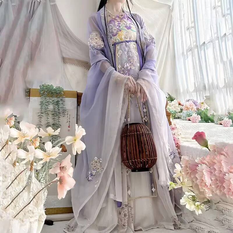 Vestido Hanfu para mujer, bord - Embroidery Abaya reseña y precio