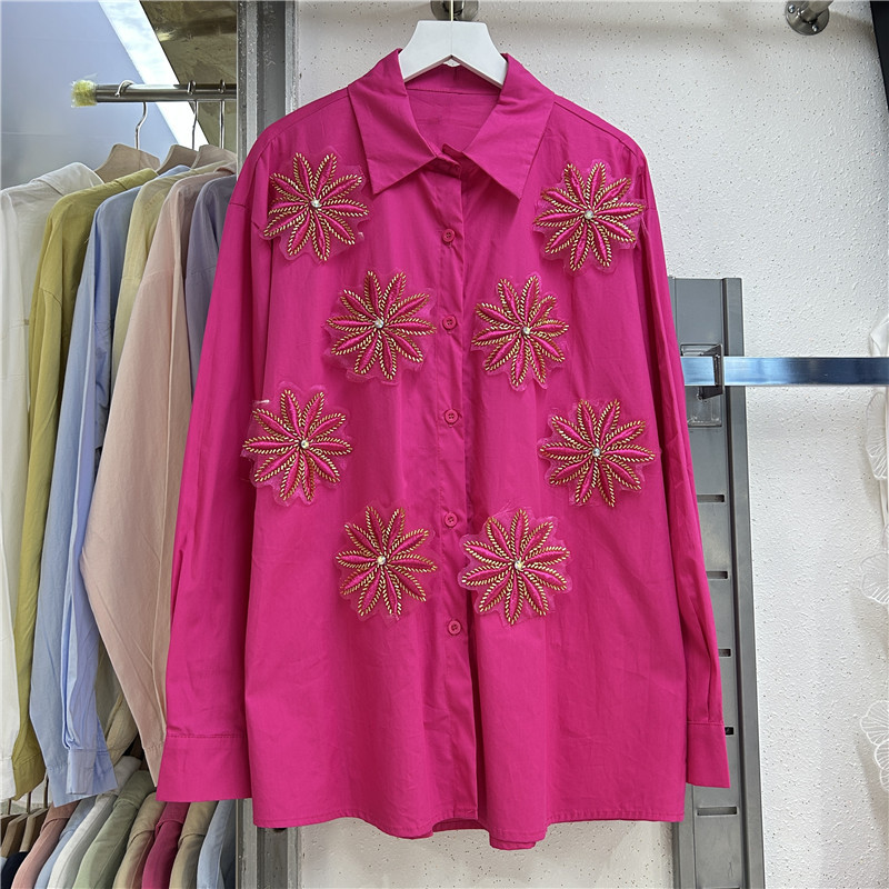 Blusas para Mujer, Camisa Vint - Embroidery Service reseña y precio