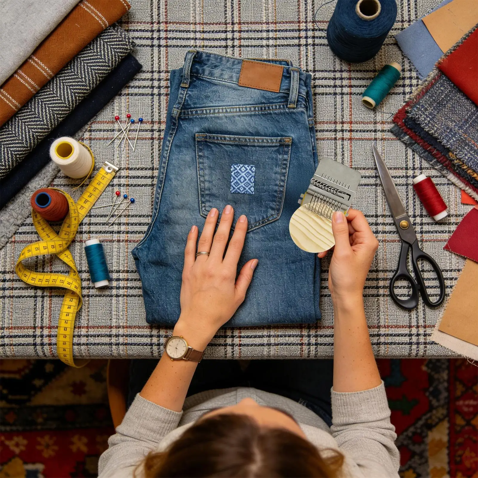 Telar de Reparación de Tejidos - Embroidery For Beginners reseña y precio