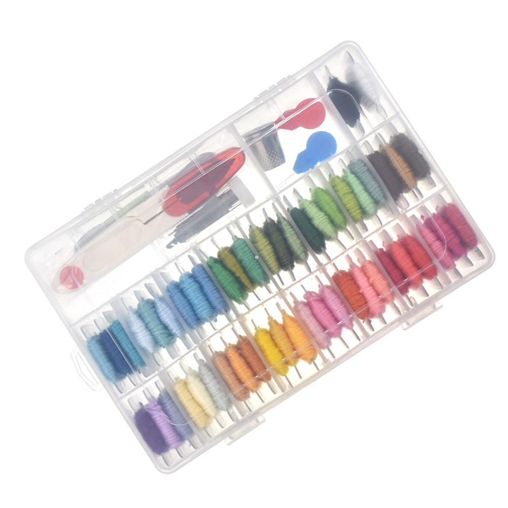 Kit de Bordado Surtido de 50 P - Embroidery For Beginners reseña y precio