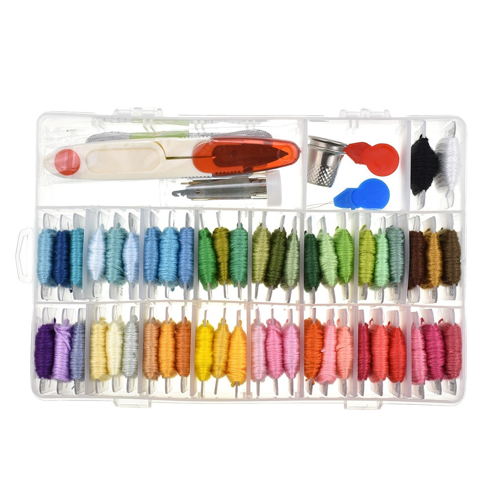 Kit de Bordado Surtido de 50 P - Embroidery For Beginners reseña y precio
