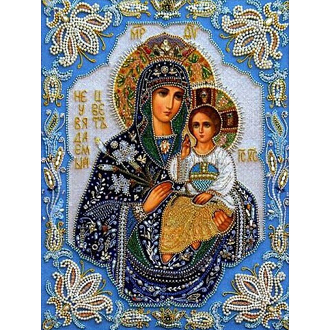 Pintura de diamante 5d Diy de  - Embroidery Icon reseña y precio