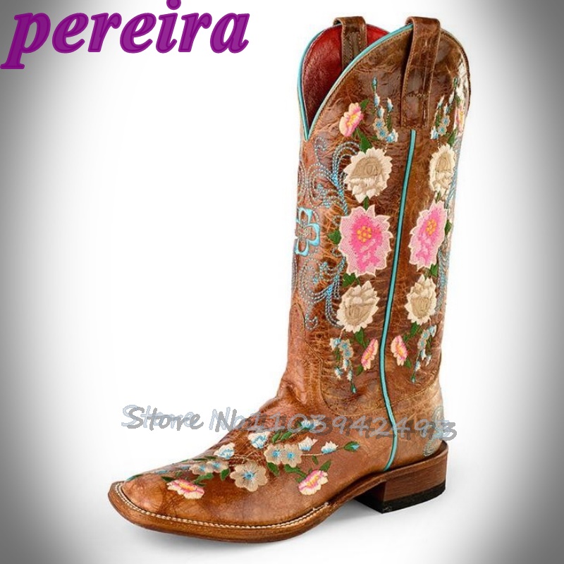 Botas de flores bordadas, Bota - Embroidery Roses reseña y precio