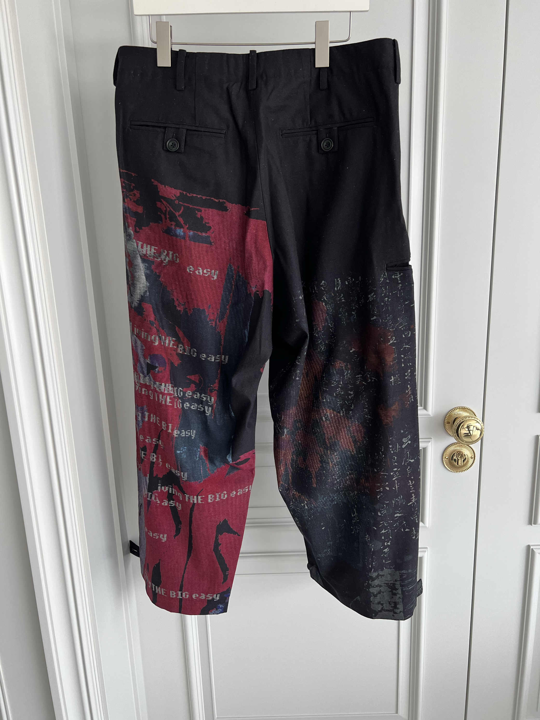 TOP-YAMAMOTO pantalones anchos - Linen Fabric Natural reseña y precio