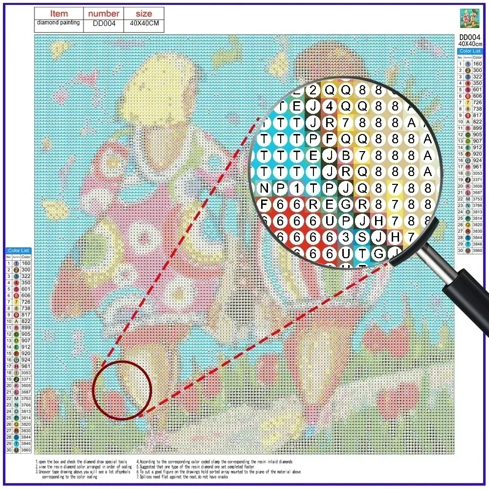 Kit de Pintura de Diamantes co - Embroidery Icon reseña y precio