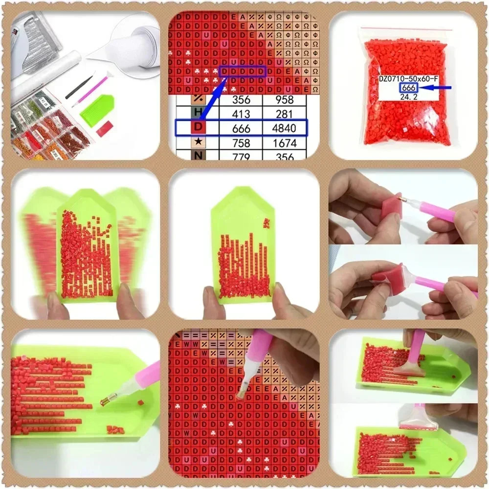 Kit de Pintura de Diamantes co - Embroidery Icon reseña y precio