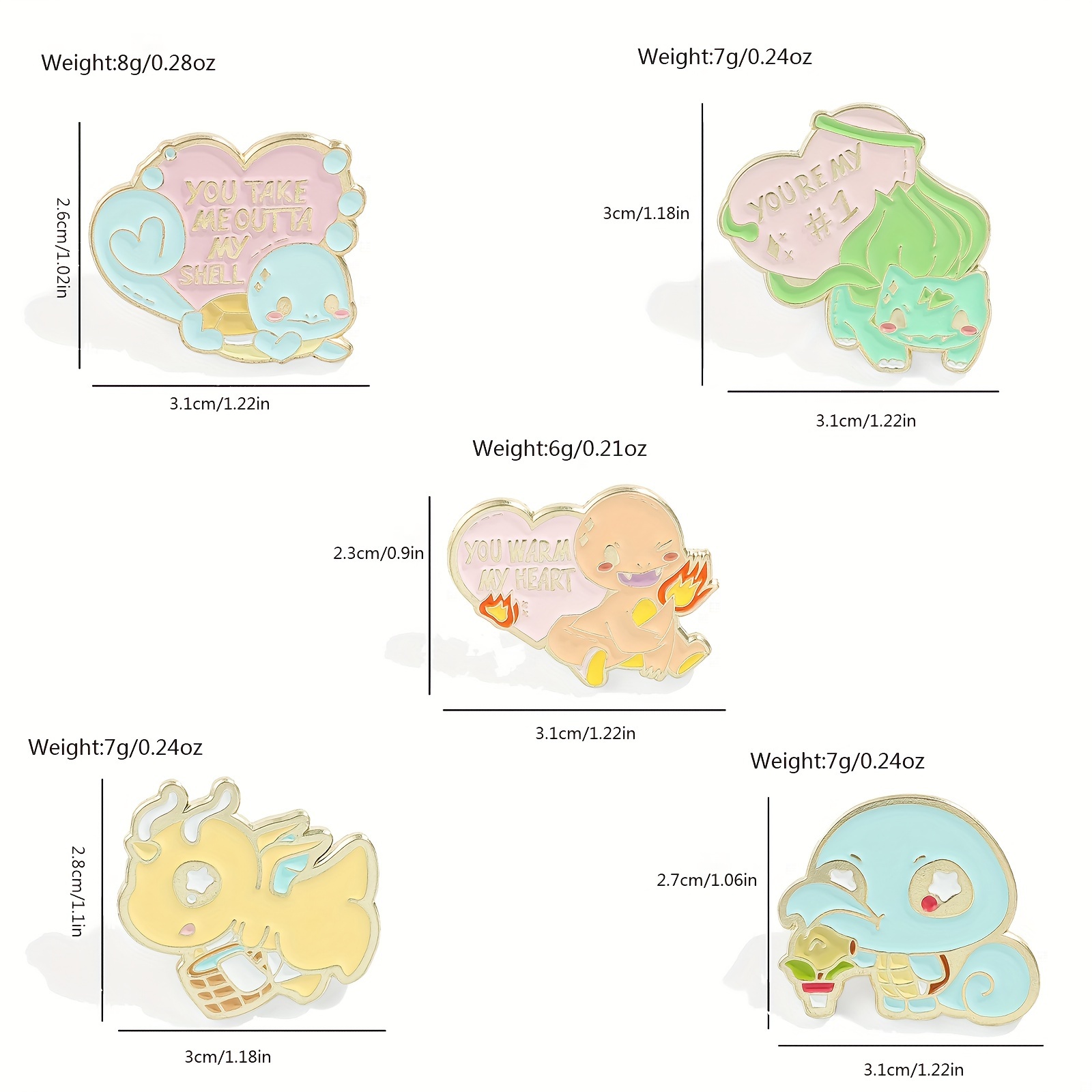 5 Broches de Anime Bonitos, Pi - Embroidery Wallpaper reseña y precio