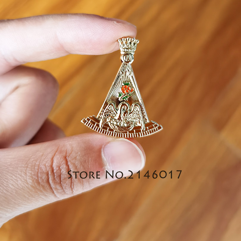 Pin de Solapa Masónico Cisne,  - Embroidery Icon reseña y precio