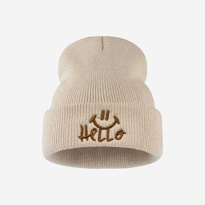 Gorro de punto para niños pequ - Embroidery Knit reseña y precio