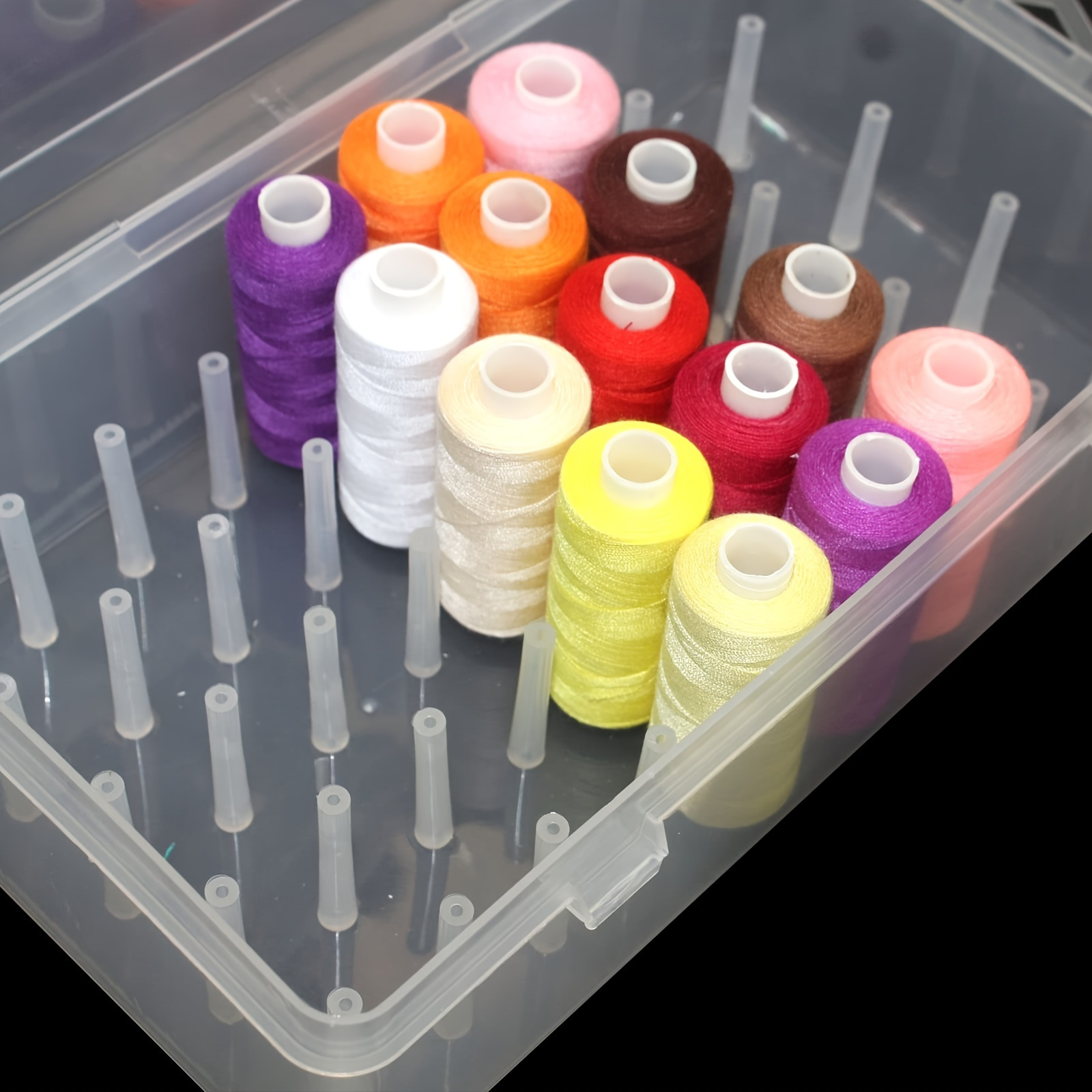 Caja de Almacenamiento de Hilo - Embroidery Service reseña y precio