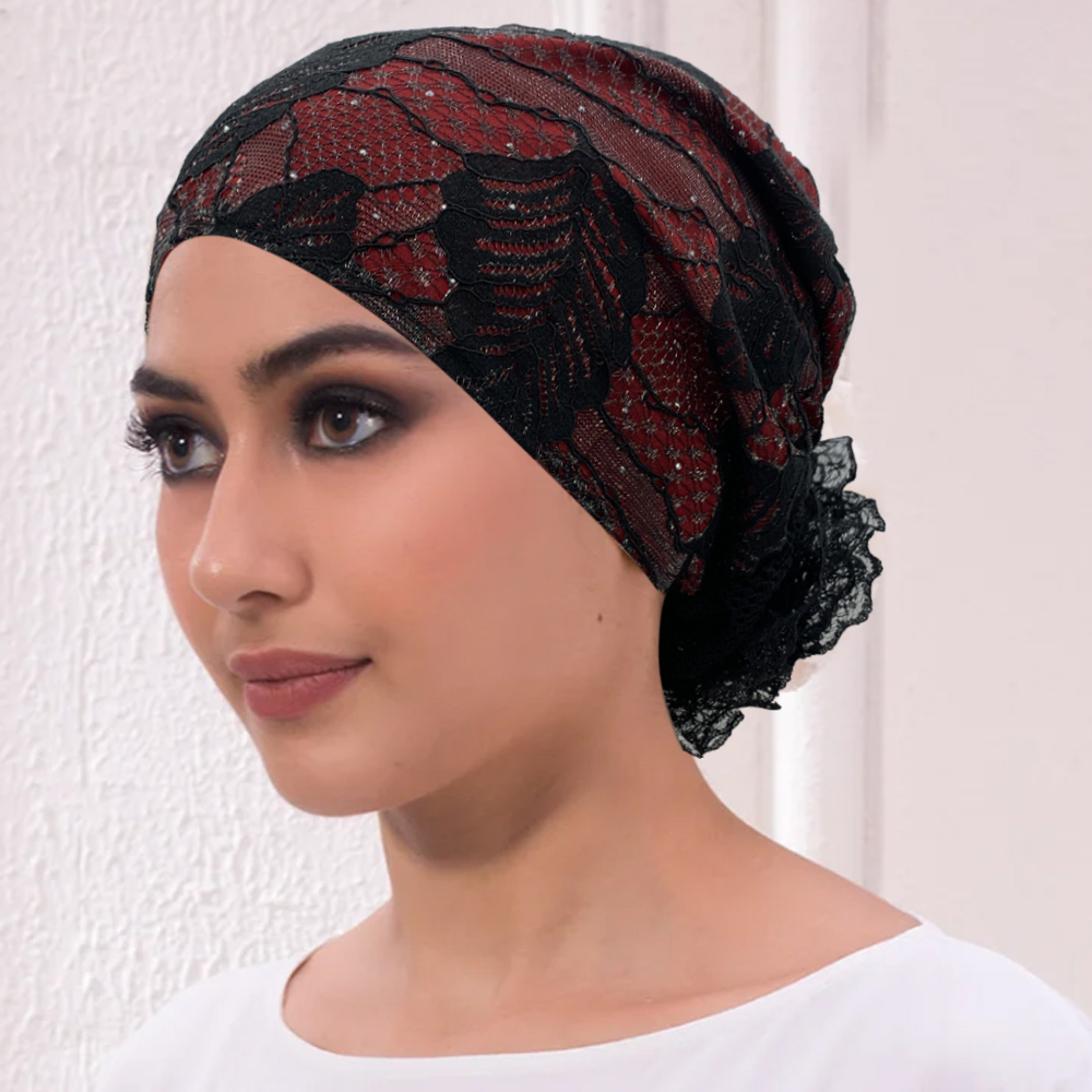 Gorro de Turbante bordado para - Embroidery Hijab reseña y precio
