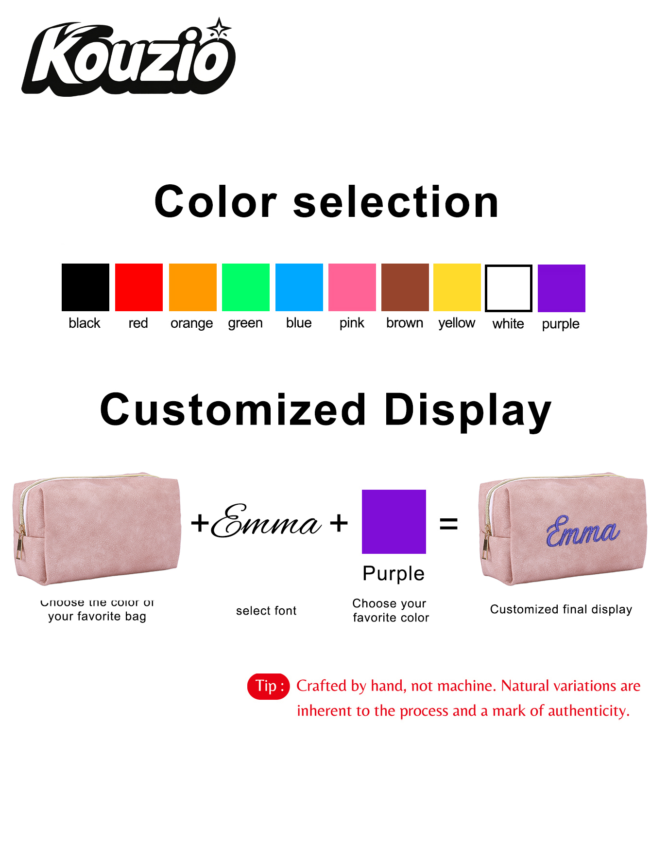 Estuche Grande Cuadrado de Ant - Embroidery Online reseña y precio