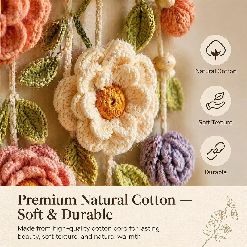 Nueva decoración colgante de m - Linen Fabric Natural reseña y precio