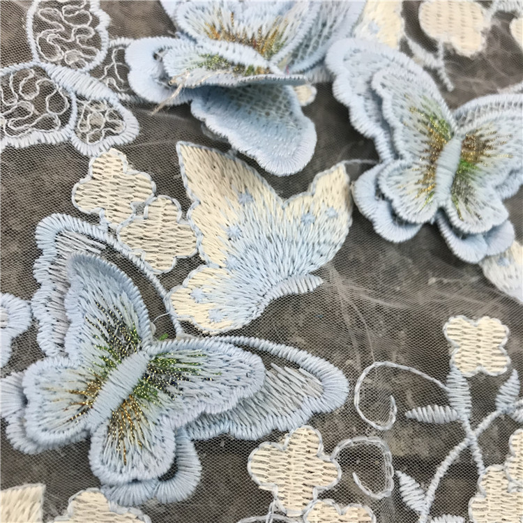 Tela de encaje de seda de lech - Embroidery Abaya reseña y precio