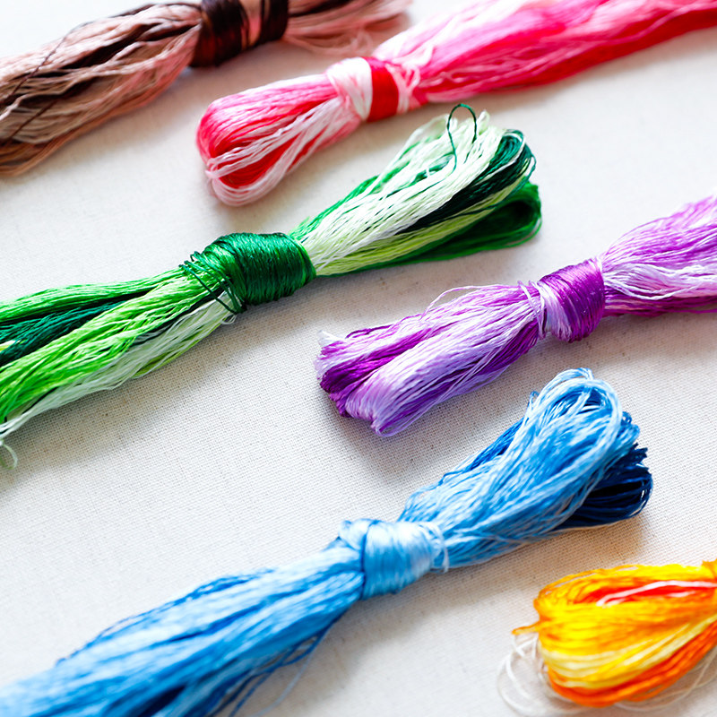 Hilo de Seda para Bordado de S - Embroidery Service reseña y precio