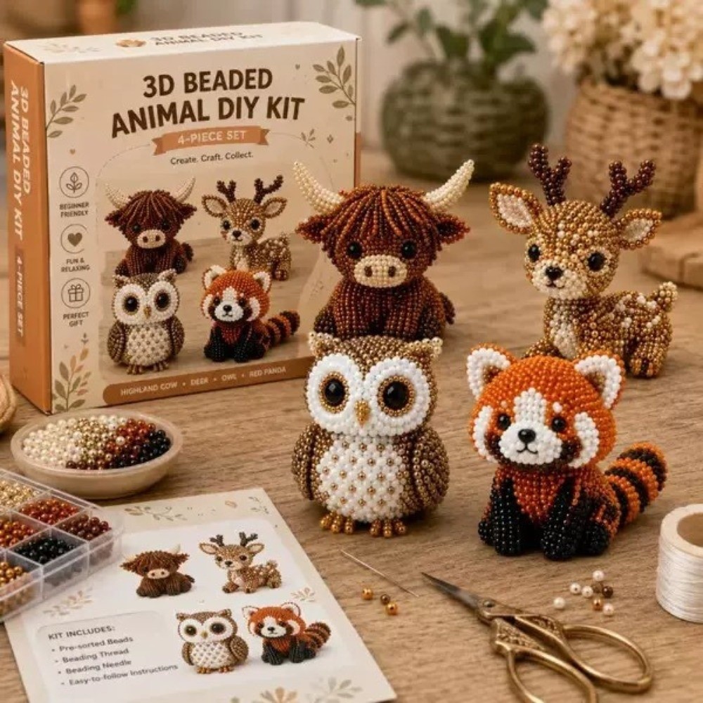 Kit de bordado de cuentas de a - Embroidery For Beginners reseña y precio