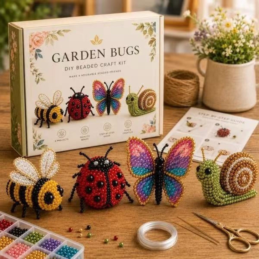 Kit de bordado de cuentas de a - Embroidery For Beginners reseña y precio