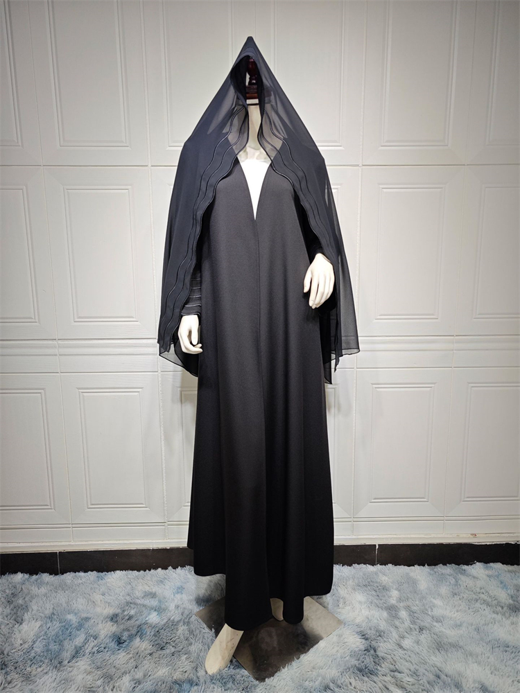 Ramadán mujeres Dubai Kimono K - Embroidery Hijab reseña y precio