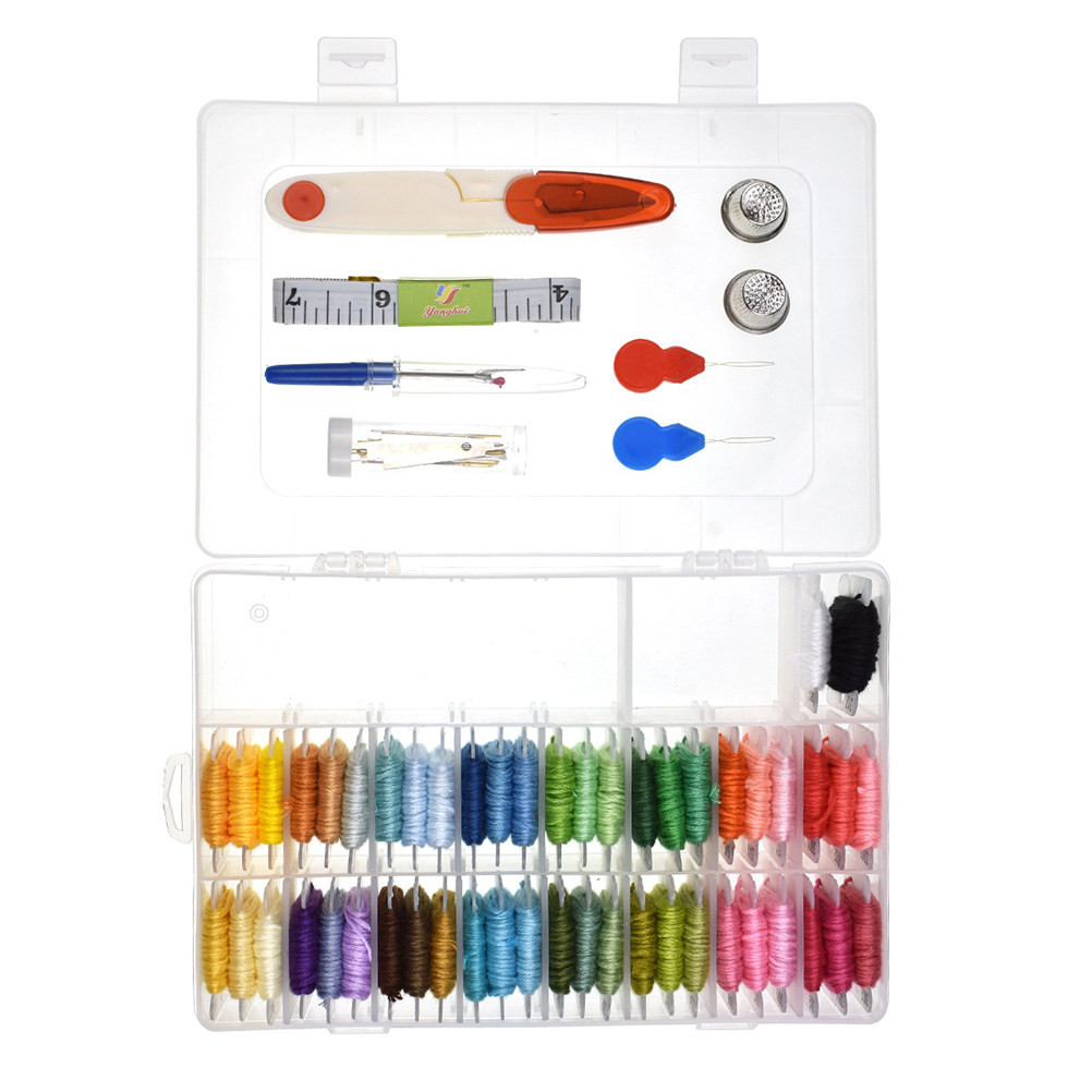 Kit de Bordado Surtido de 50 P - Embroidery For Beginners reseña y precio