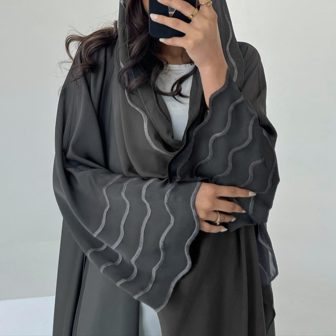 Vestidos de mujer Eid musulmán - Embroidery Hijab reseña y precio
