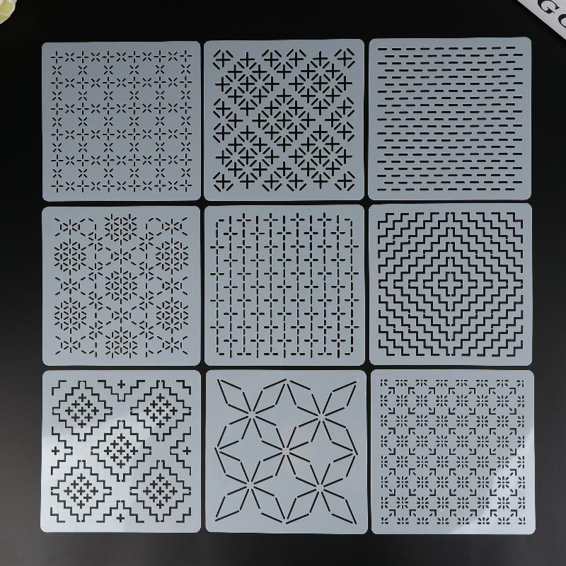 Plantillas de Bordado Sashiko, - Embroidery Service reseña y precio