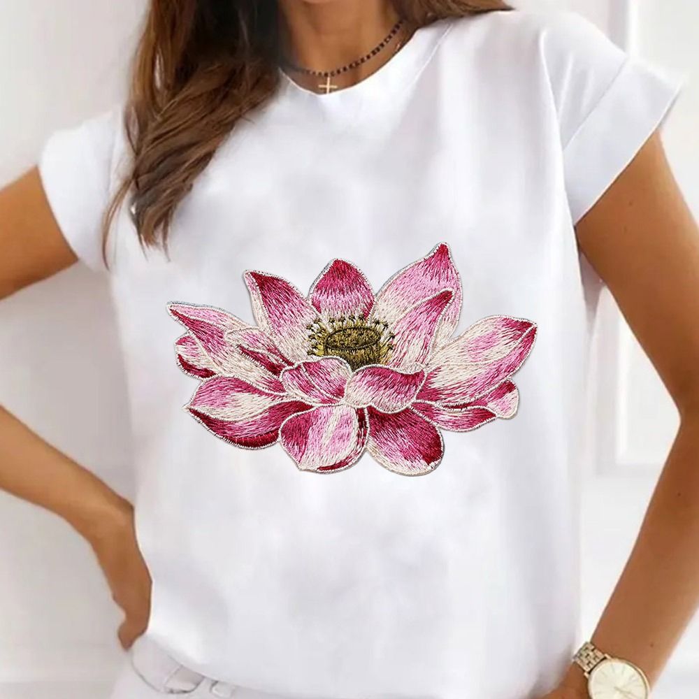 Parche de flor de loto suave b - Embroidery Abaya reseña y precio