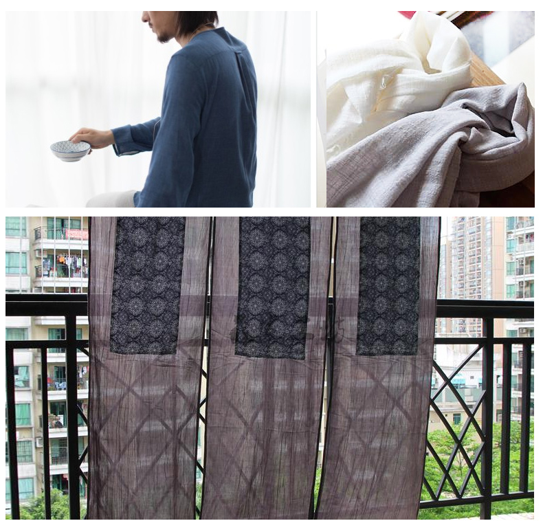 Tela de lino y algodón suave,  - Linen Fabric Natural reseña y precio