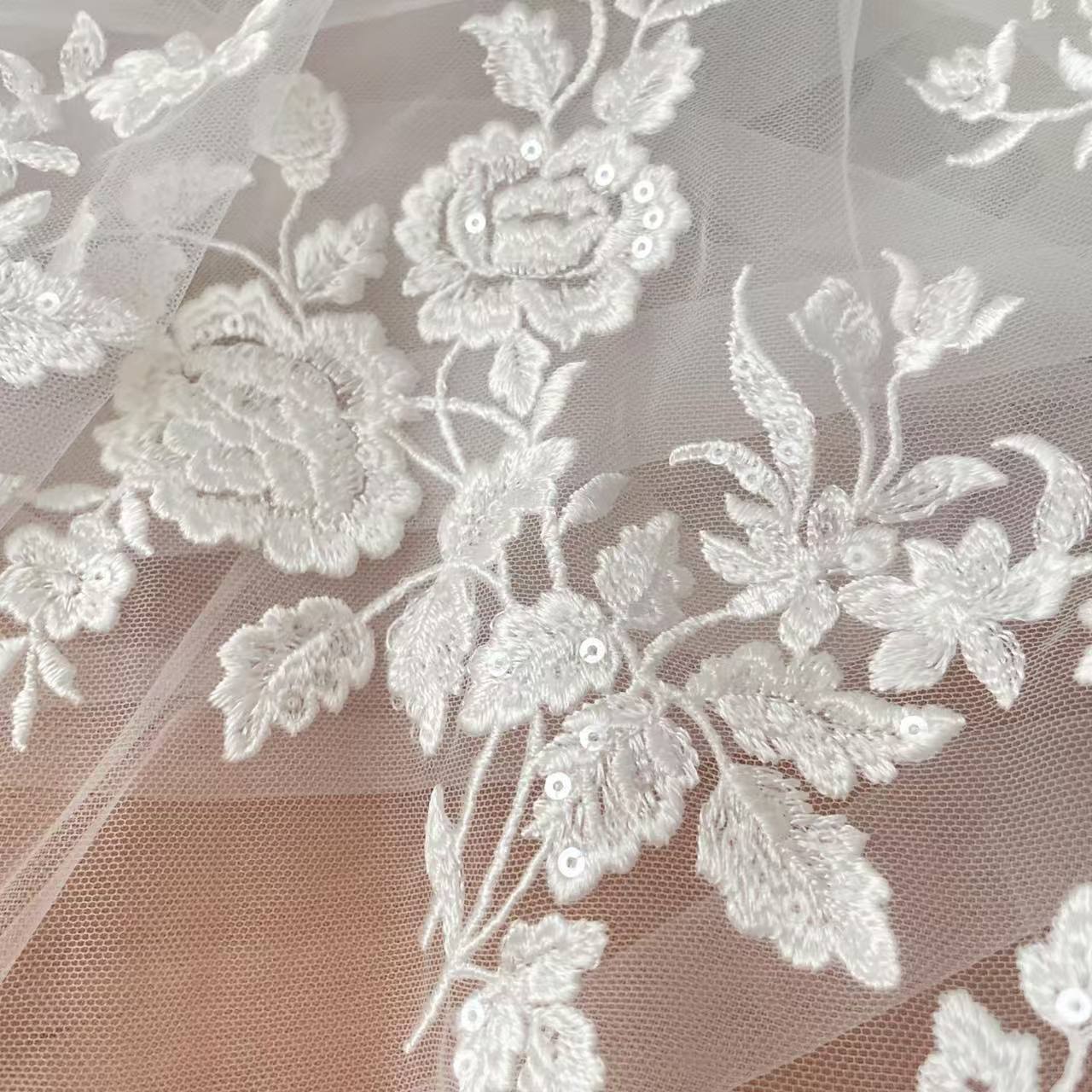 Tela de encaje bordado francés - Embroidery Abaya reseña y precio