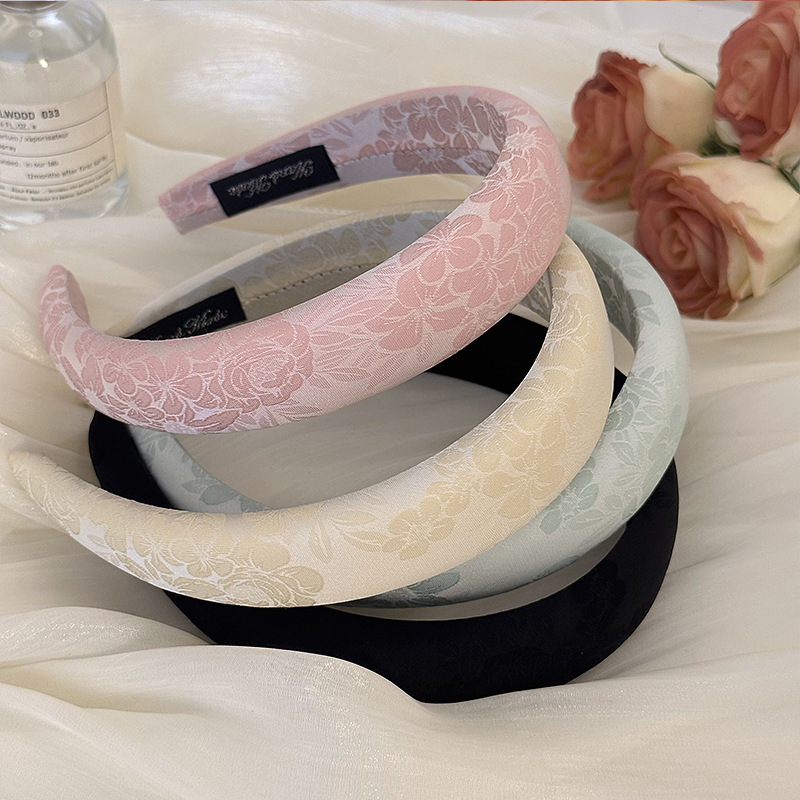 Diademas de esponja con flores - Embroidery Roses reseña y precio